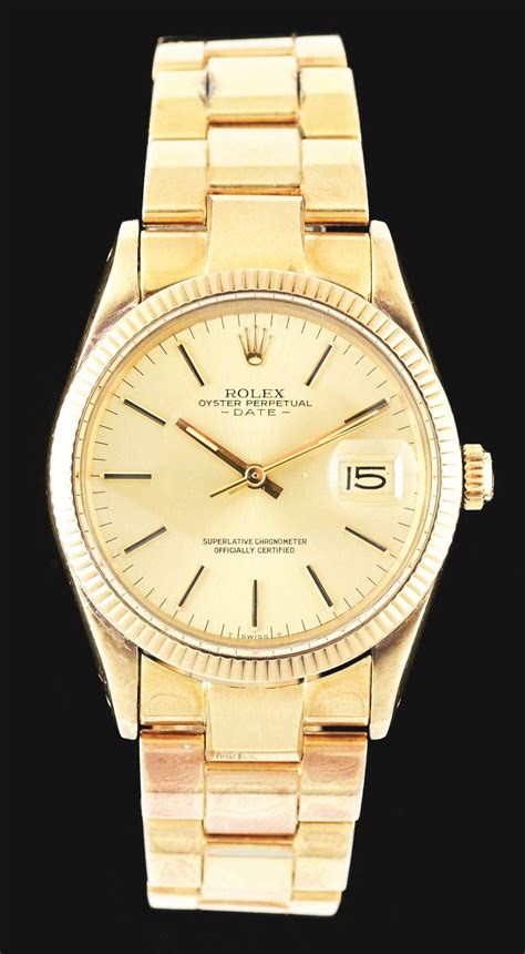 vintage 14k gold Rolex